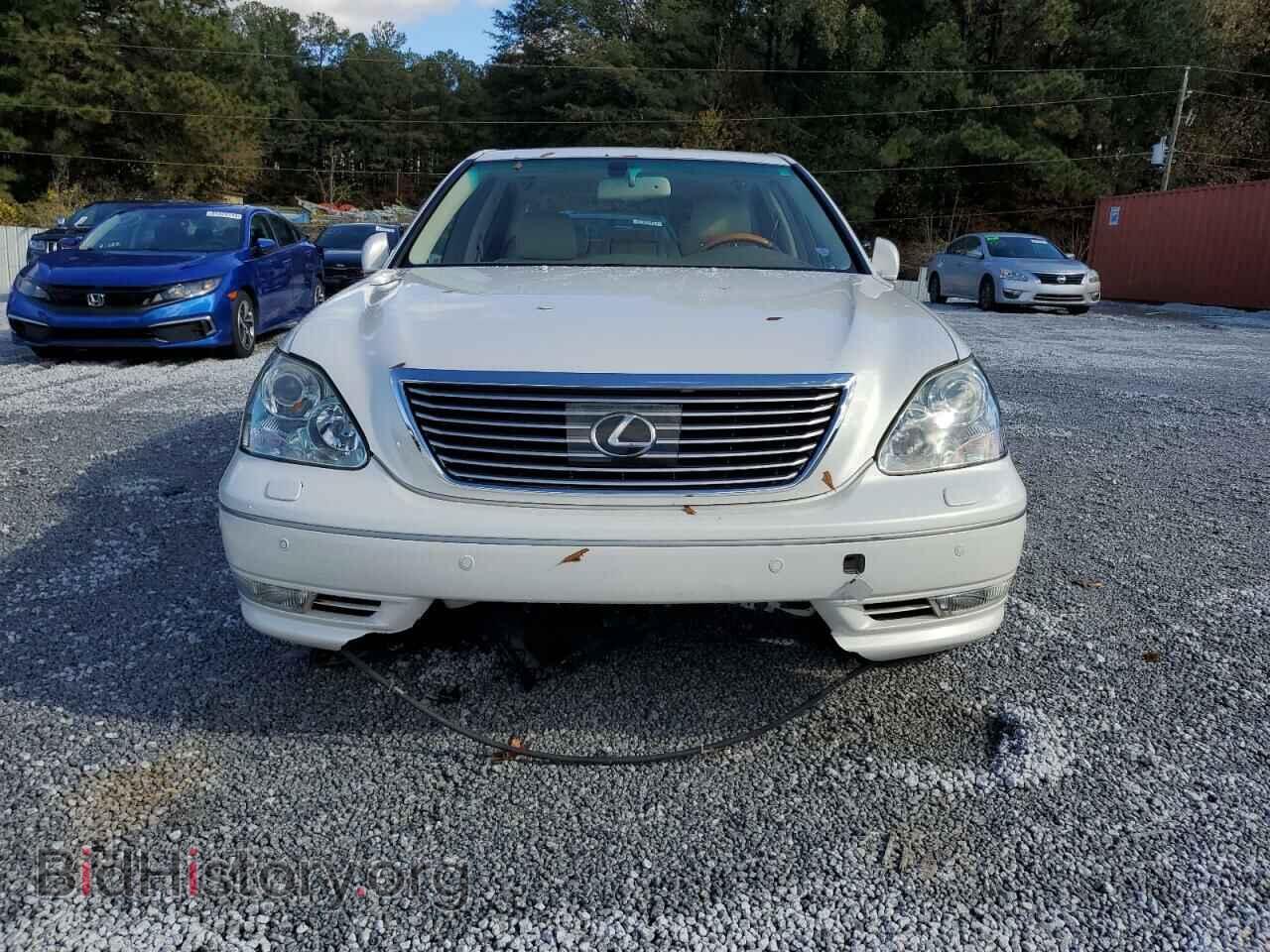2006 LEXUS LS430 - VIN: JTHBN36F665033649 - Фото 5