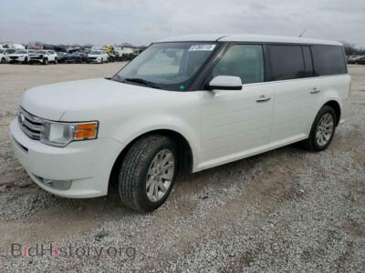 2010 Ford FLEX FLEX SEL, white — VIN 2FMGK5CC7ABD01825, Copart