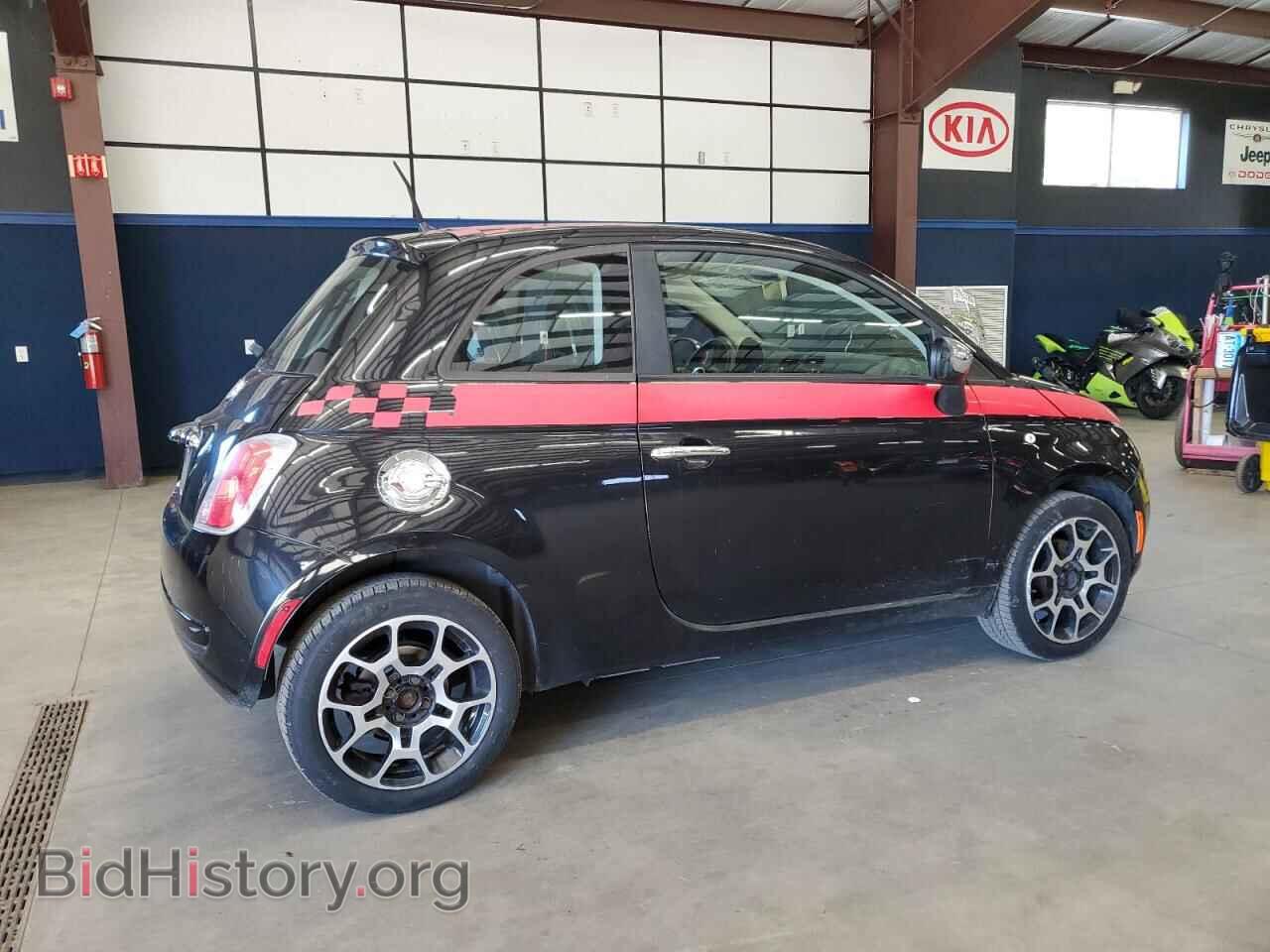 2012 FIAT 500 - VIN: 3C3CFFAR5CT209953 - Фото 3