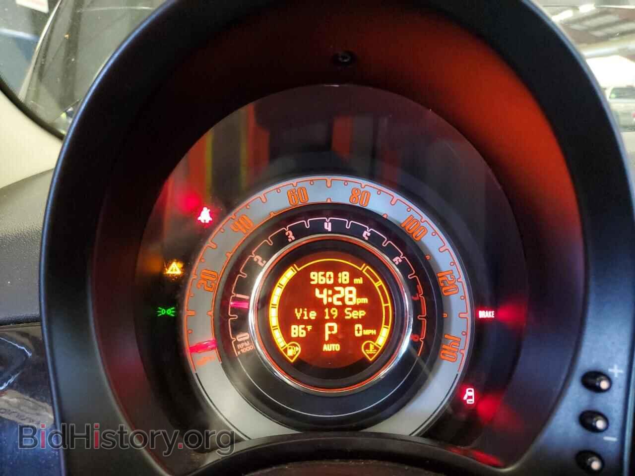 2012 FIAT 500 - VIN: 3C3CFFAR5CT209953 - Фото 9