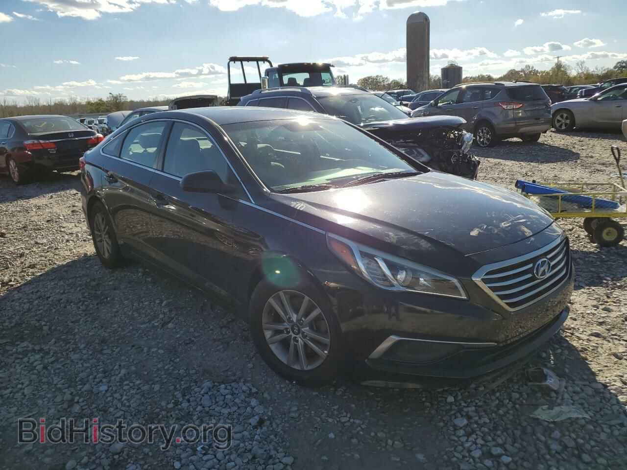 2017 HYUNDAI SONATA - VIN: 5NPE24AF2HH572521 - Фото 4