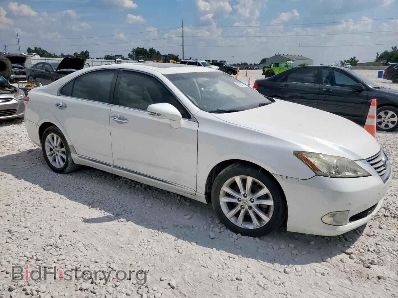 2012 LEXUS ES350 - VIN: JTHBK1EGXC2508479 - Фото 4