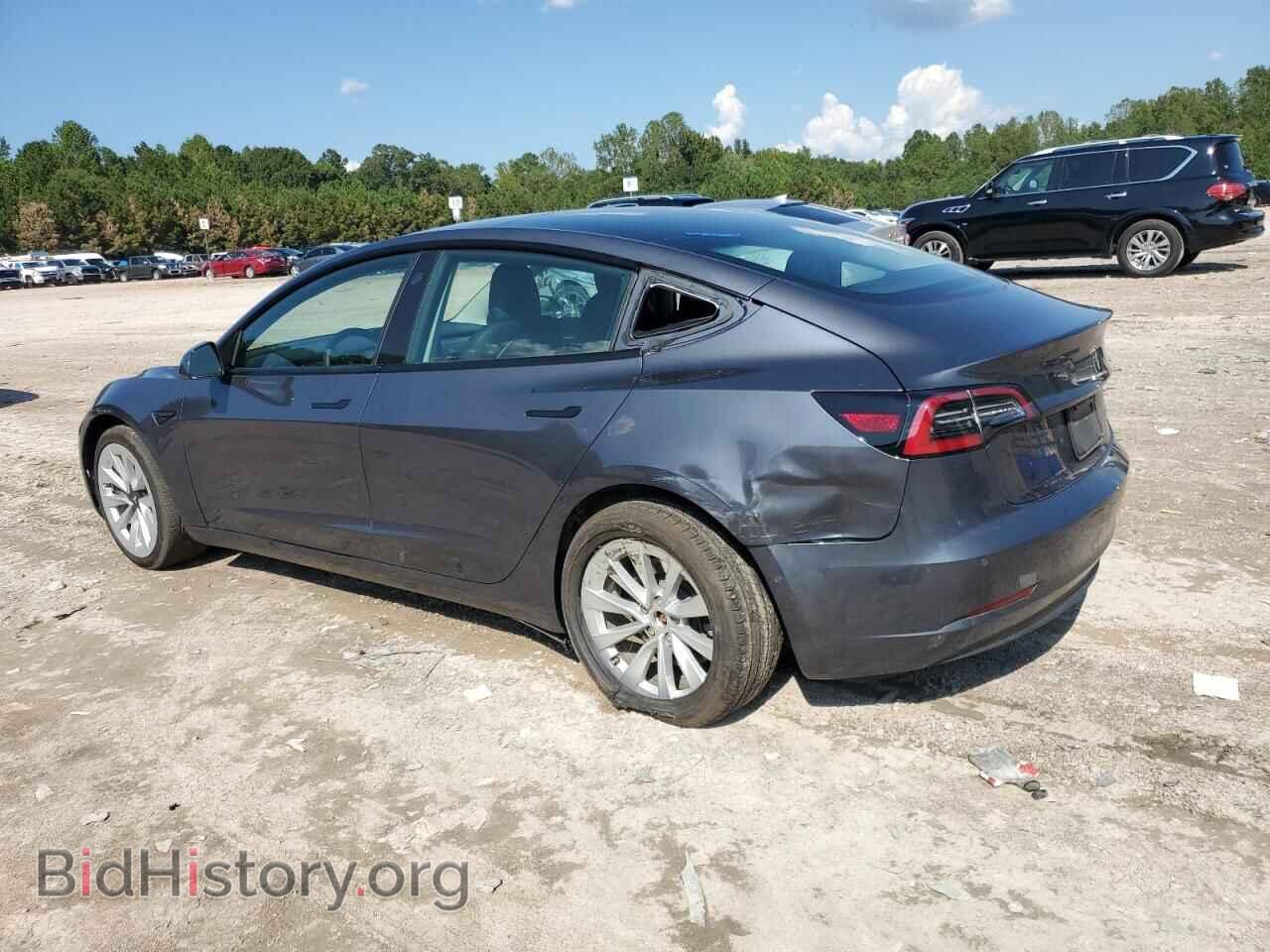 2022 TESLA MODEL 3 - VIN: 5YJ3E1EB6NF350918 - Фото 2