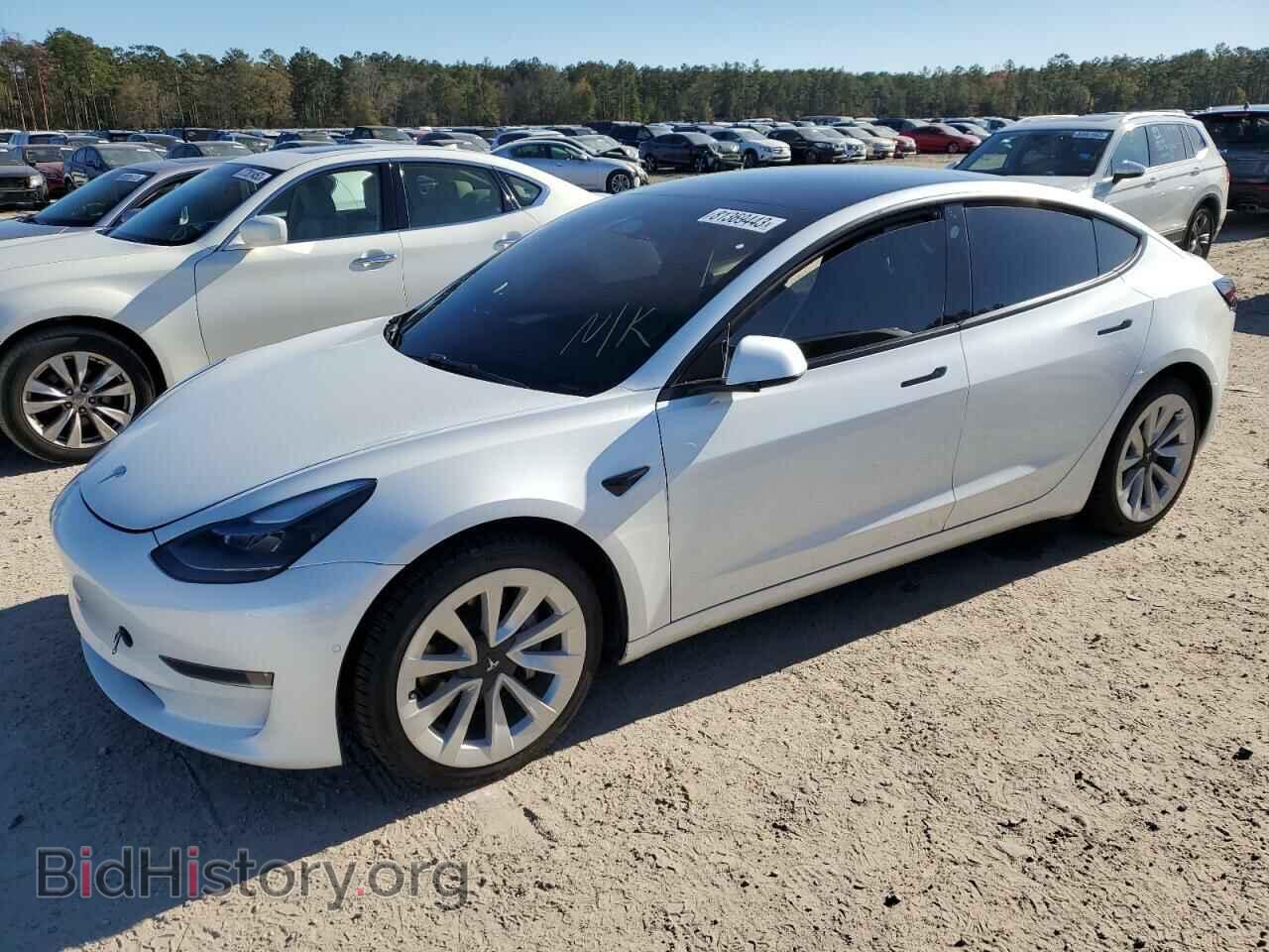 Фотография 5YJ3E1EB3NF228100 - TESLA MODEL 3 2022