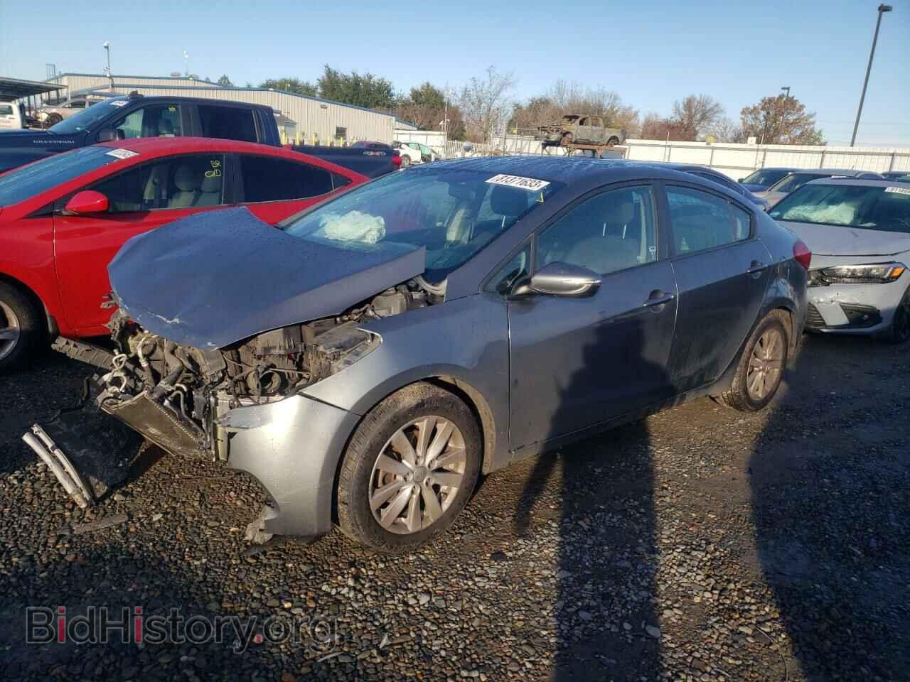 Photo KNAFX4A68G5509859 - KIA FORTE 2016