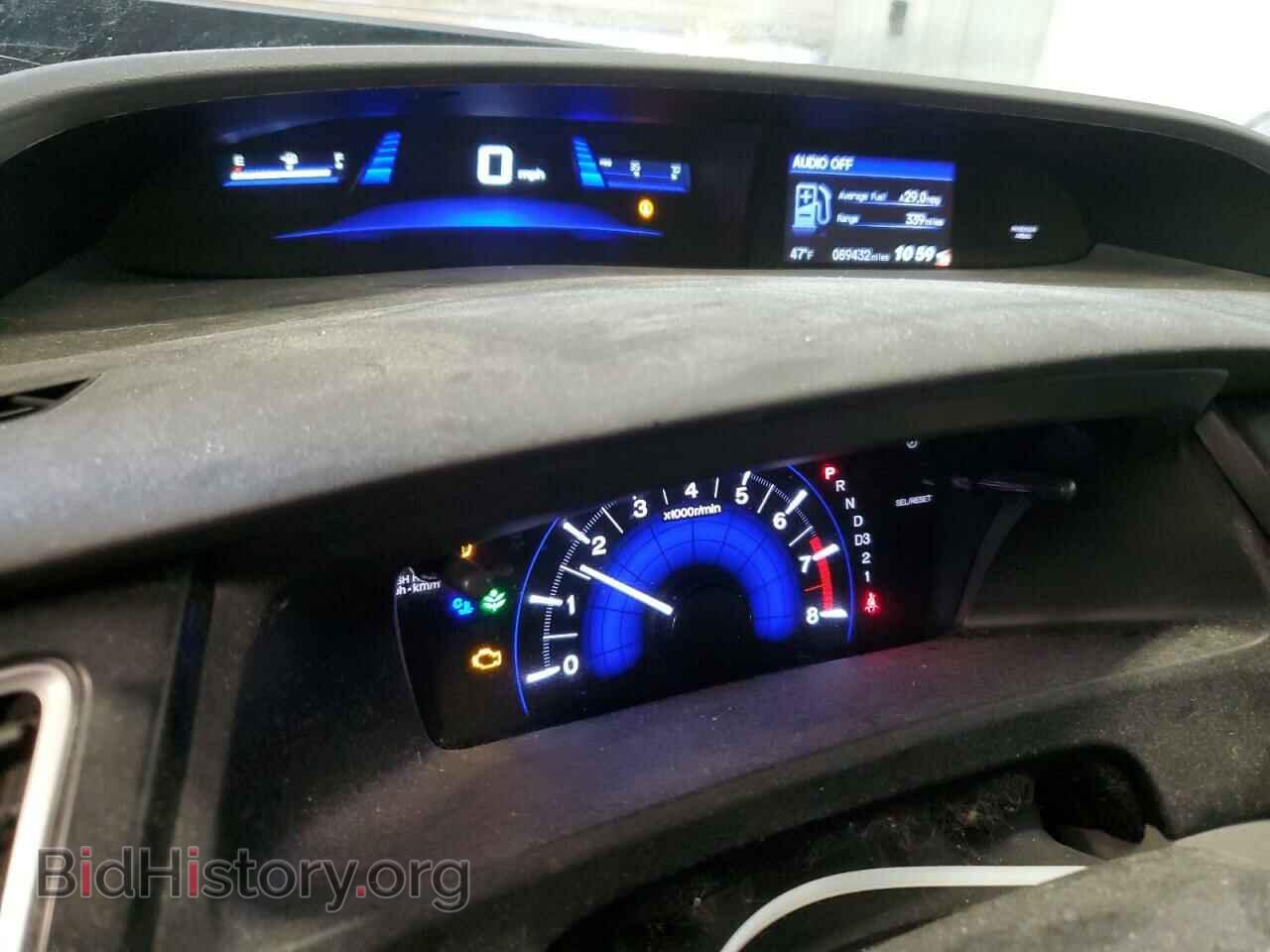2013 HONDA CIVIC - VIN: 19XFB2F52DE078425 - Фото 9