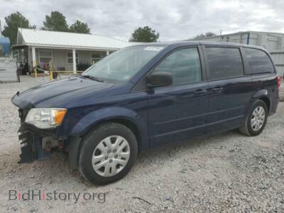 2016 Dodge CARAVAN SE, blue — VIN 2C4RDGBG2GR114306, Copart
