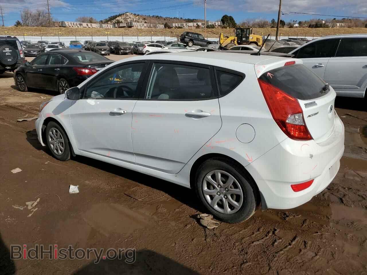 2014 HYUNDAI ACCENT - VIN: KMHCT5AEXEU177128 - Фото 2