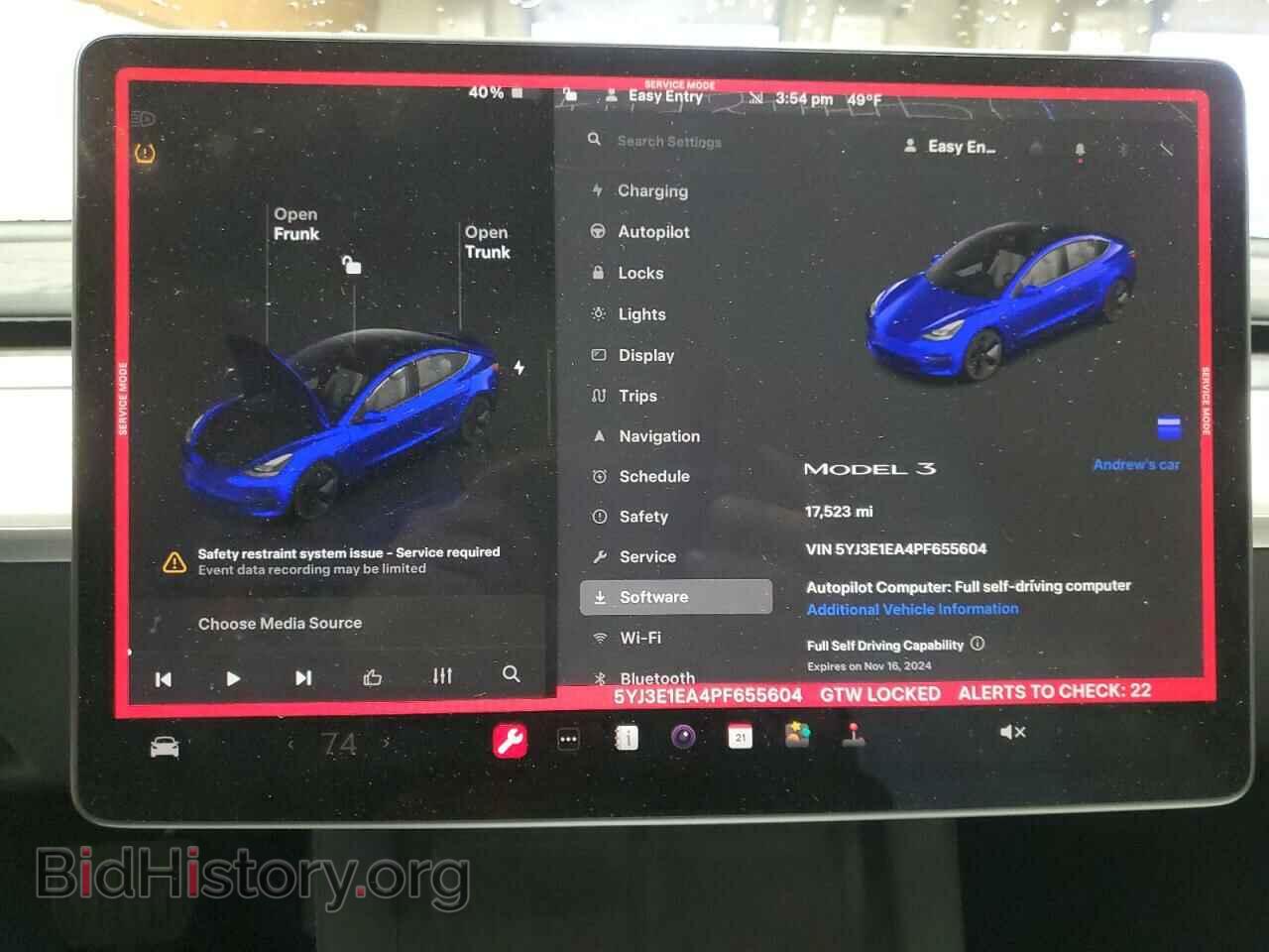 2023 TESLA MODEL 3 - VIN: 5YJ3E1EA4PF655604 - Photo 9
