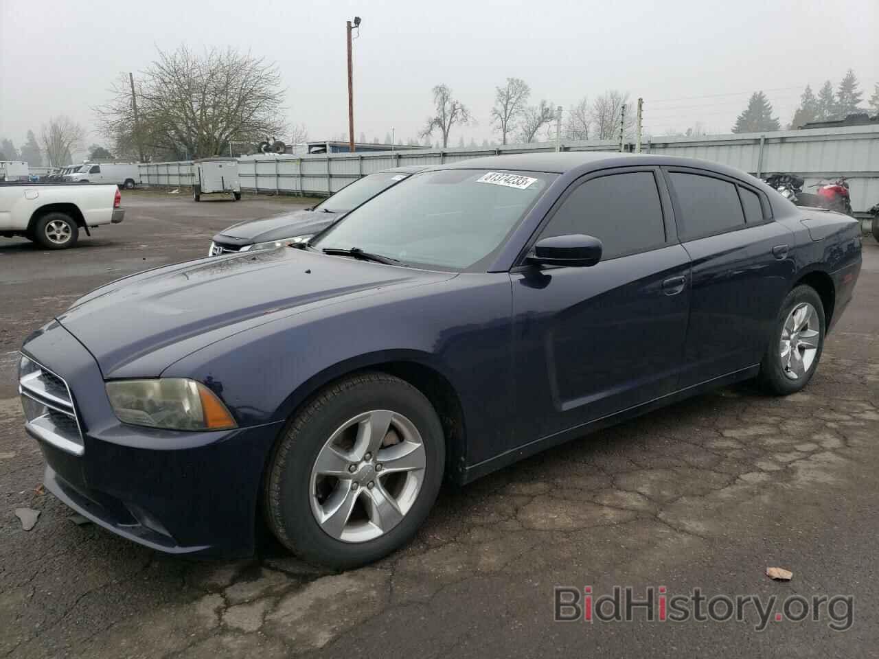 Photo 2C3CDXBGXCH168608 - DODGE CHARGER 2012