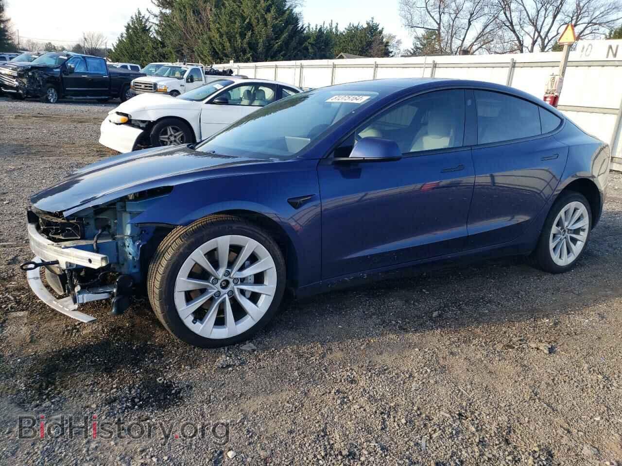 Photo 5YJ3E1EB0MF849230 - TESLA MODEL 3 2021