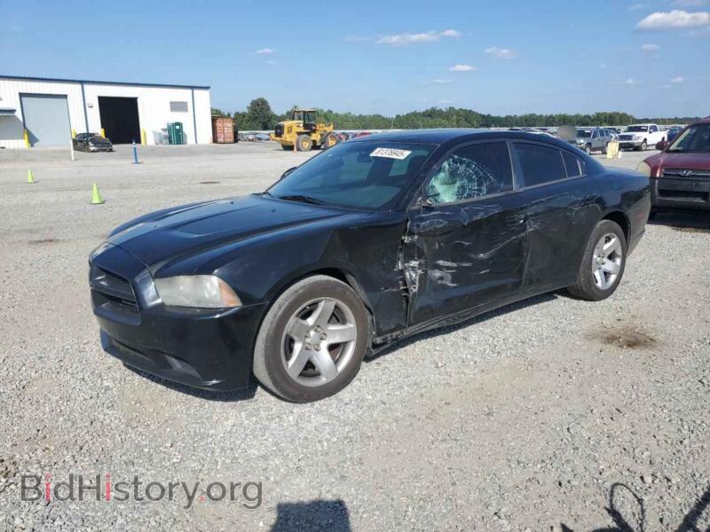 2013 Dodge CHARGER Police (VIN 2C3CDXAT2DH577203) — фото 1 из 15, Copart, повреждение: бок