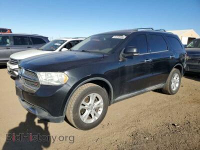 2013 Dodge DURANGO Crew, black — VIN 1C4RDJDG3DC617681, Copart