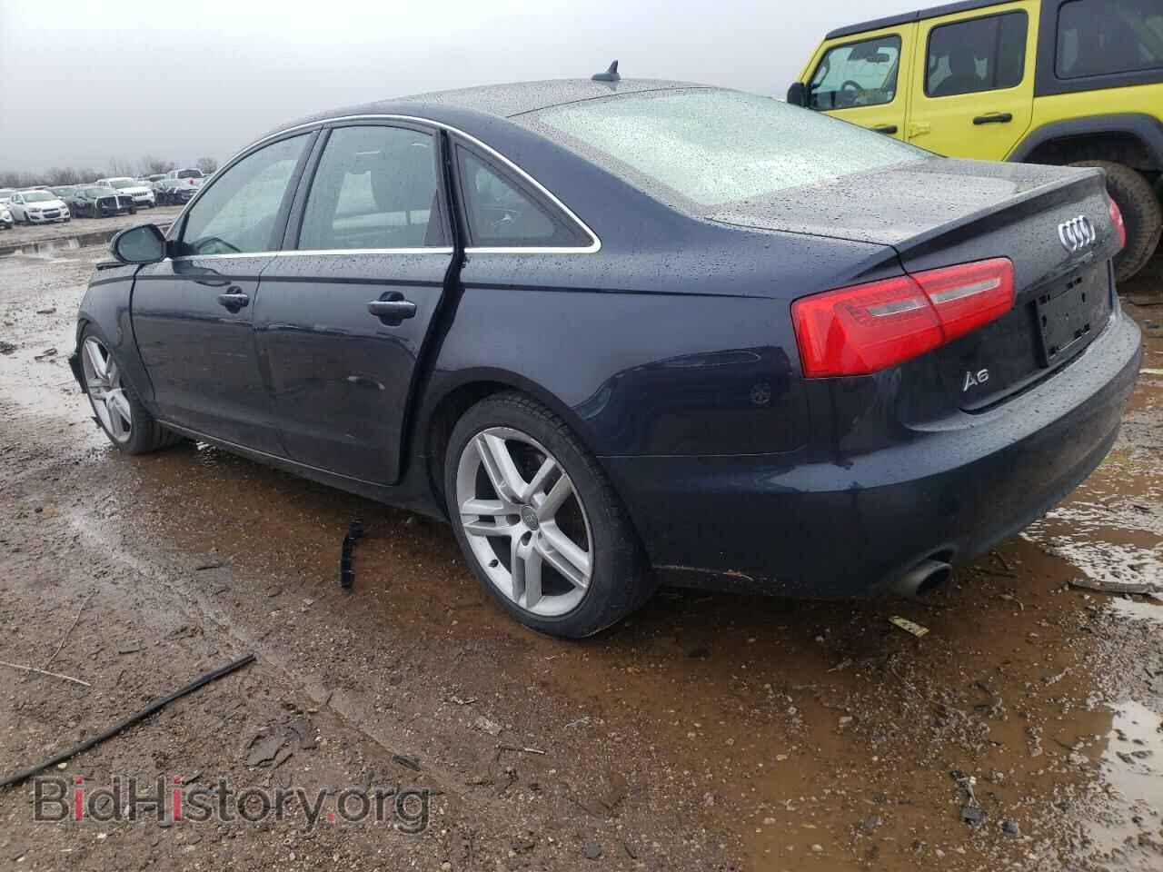 2014 AUDI A6 - VIN: WAUGFAFC7EN153163 - Фото 2