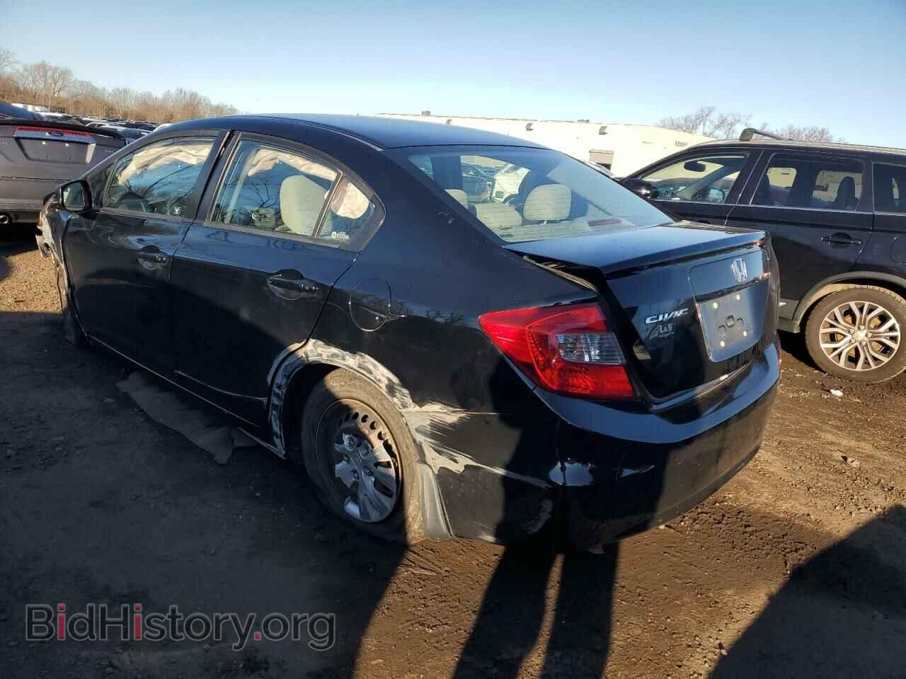 2012 HONDA CIVIC - VIN: 2HGFB2F59CH315738 - Фото 2