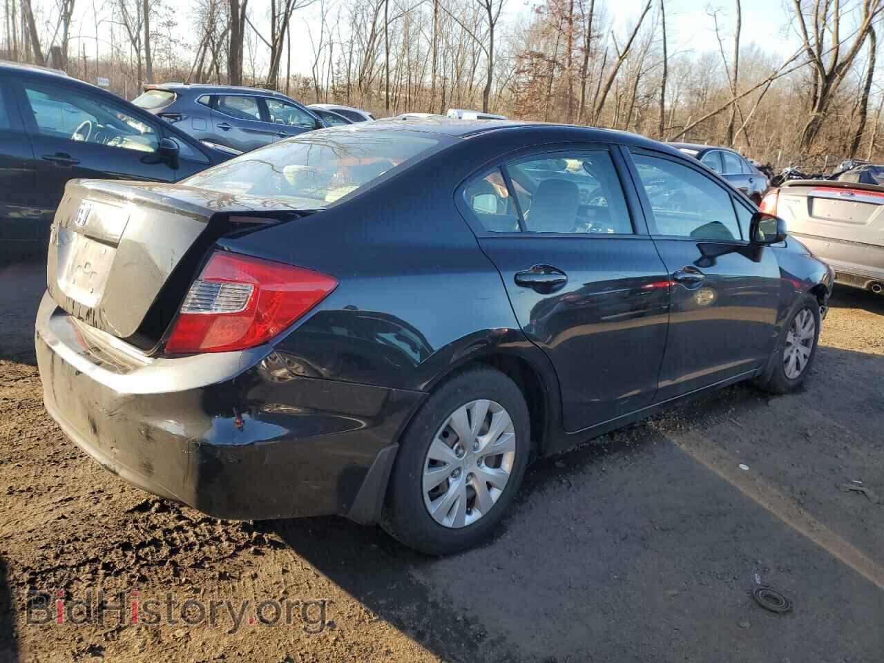 2012 HONDA CIVIC - VIN: 2HGFB2F59CH315738 - Фото 3