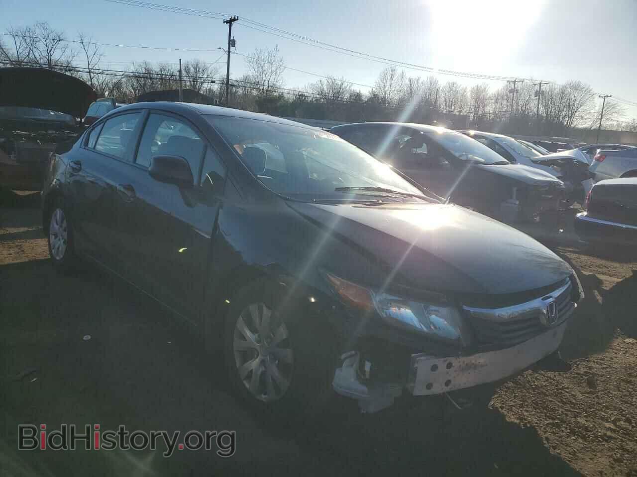 2012 HONDA CIVIC - VIN: 2HGFB2F59CH315738 - Фото 4