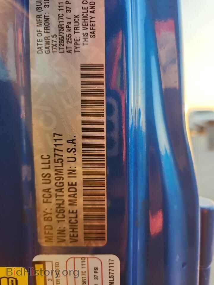 2021 JEEP GLADIATOR - VIN: 1C6HJTAG9ML577117 - Фото 13