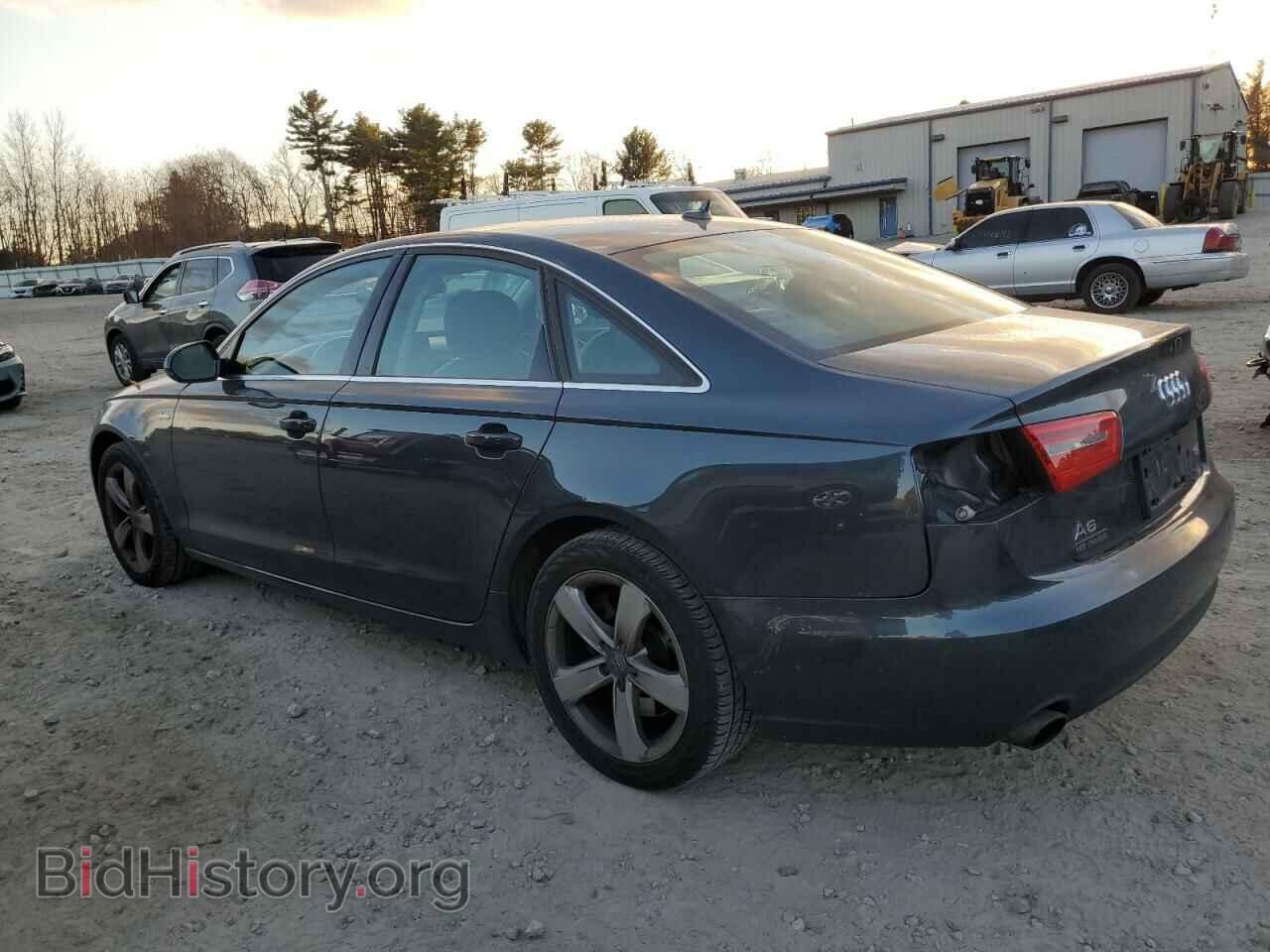 2012 AUDI A6 - VIN: WAUGGAFC8CN161413 - Фото 2