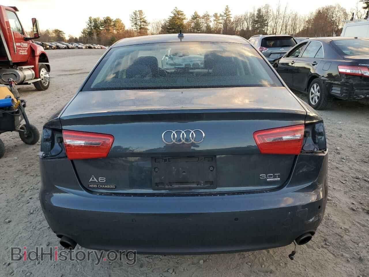 2012 AUDI A6 - VIN: WAUGGAFC8CN161413 - Фото 6