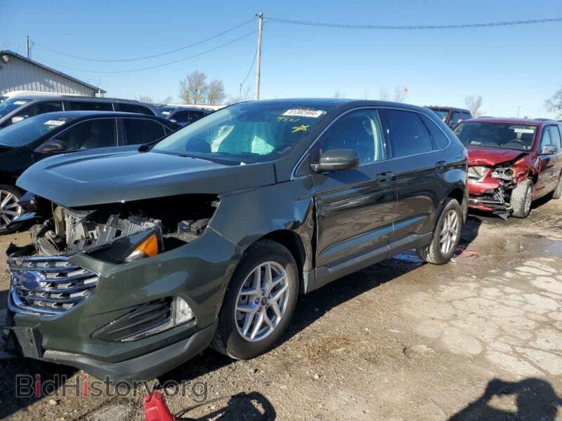 2022 Ford EDGE SEL (VIN 2FMPK4J96NBA79561) — фото 1 из 12, Copart, повреждение: передняя часть