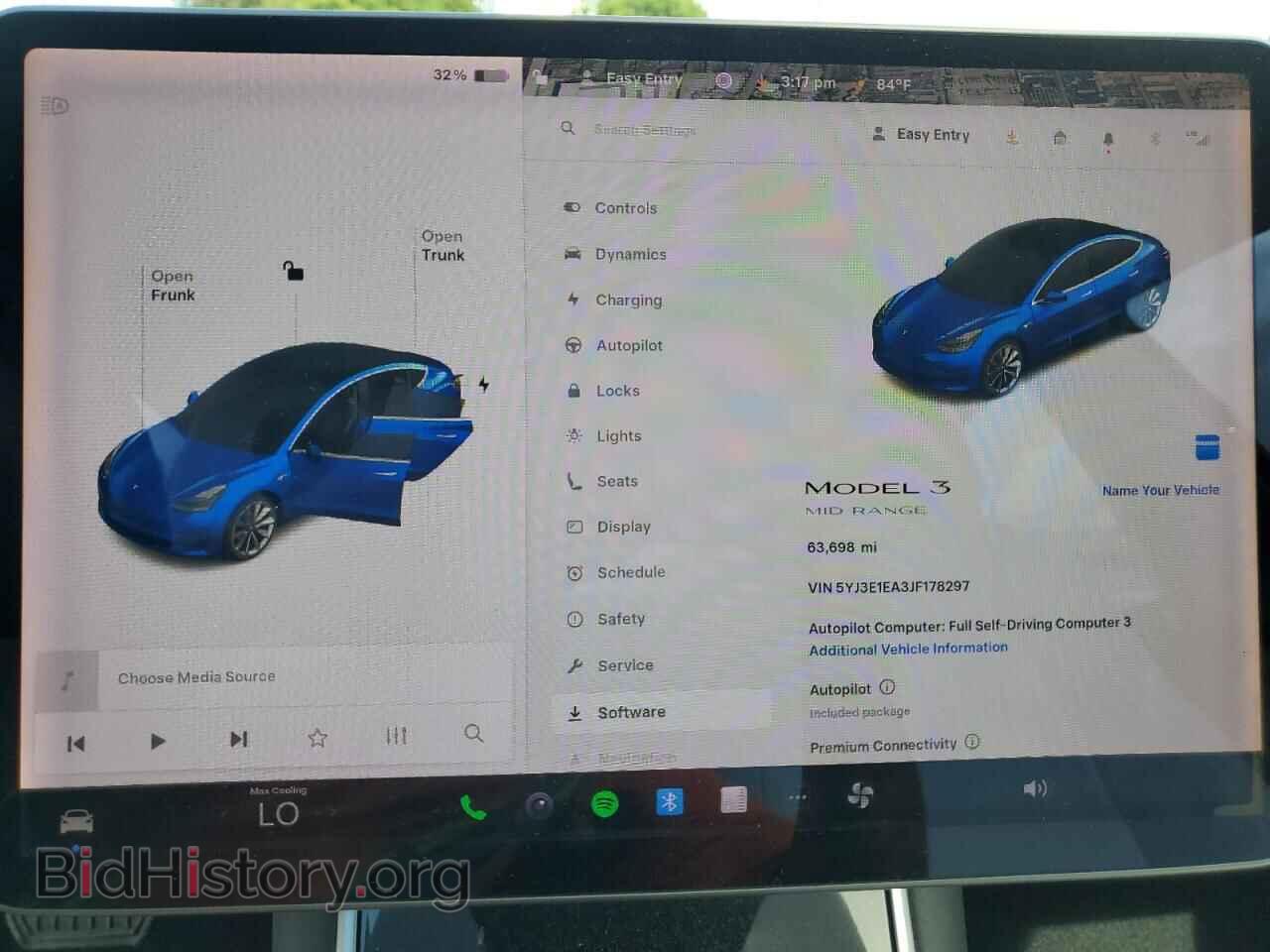 2018 TESLA MODEL 3 - VIN: 5YJ3E1EA3JF178297 - Photo 9