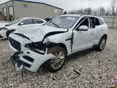 2017 Jaguar F-PACE Prestige, white — VIN SADCK2BV1HA888098, Copart