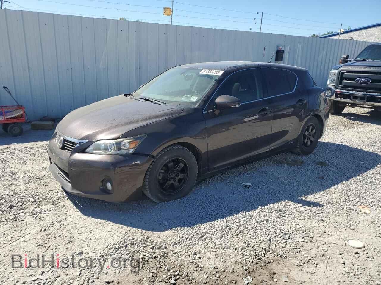 Photo JTHKD5BH2C2106972 - LEXUS CT 200 2012