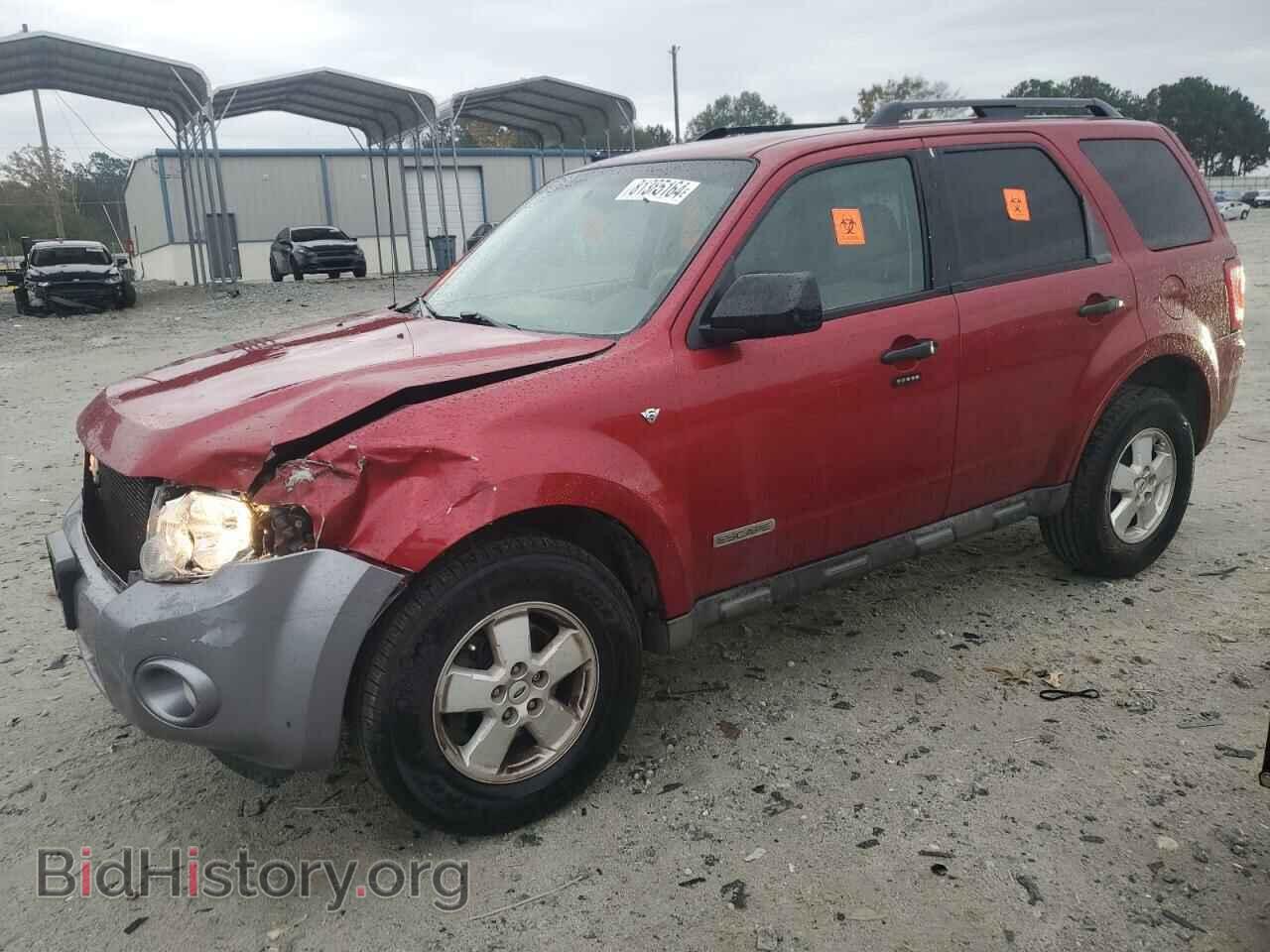 Photo 1FMCU03108KA08486 - FORD ESCAPE 2008