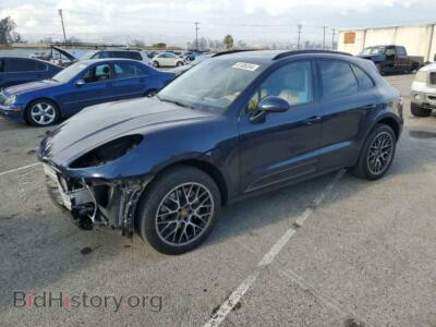 2016 Porsche MACAN S, blue — VIN WP1AB2A5XGLB45137, Copart