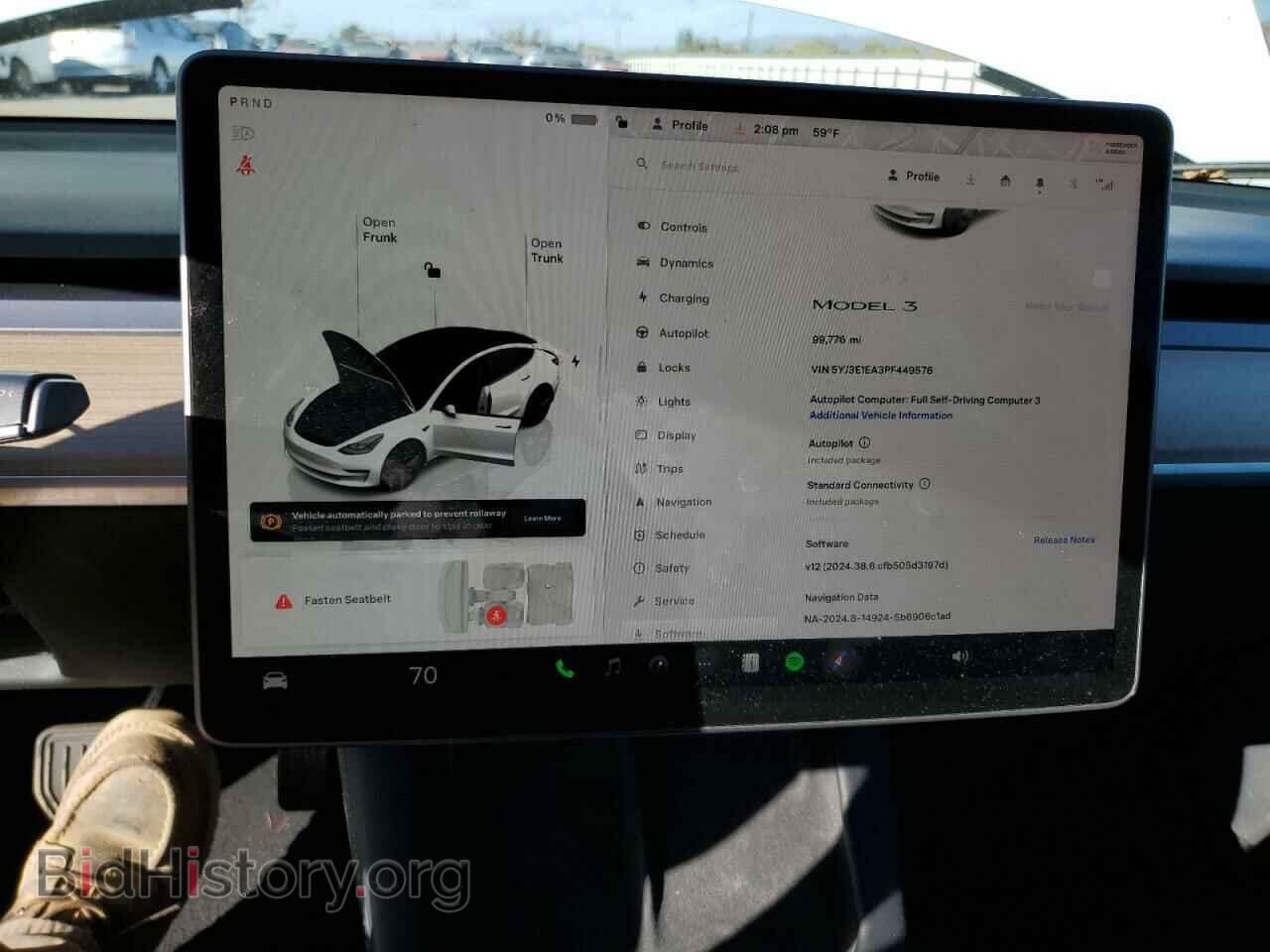2023 TESLA MODEL 3 - VIN: 5YJ3E1EA3PF449576 - Photo 9