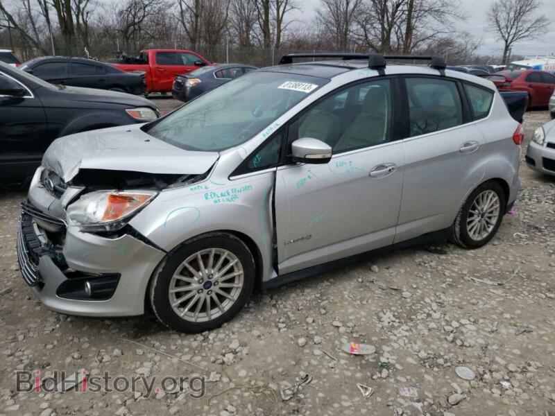 2015 Ford CMAX SEL (VIN 1FADP5BU7FL111555) — photo 1 of 12, Copart, damage: front end