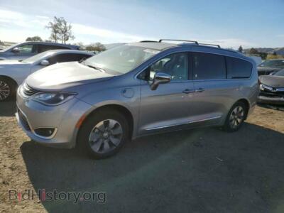 2017 Chrysler PACIFICA Limited Hybrid, серебристый — VIN 2C4RC1J76HR500682, Copart