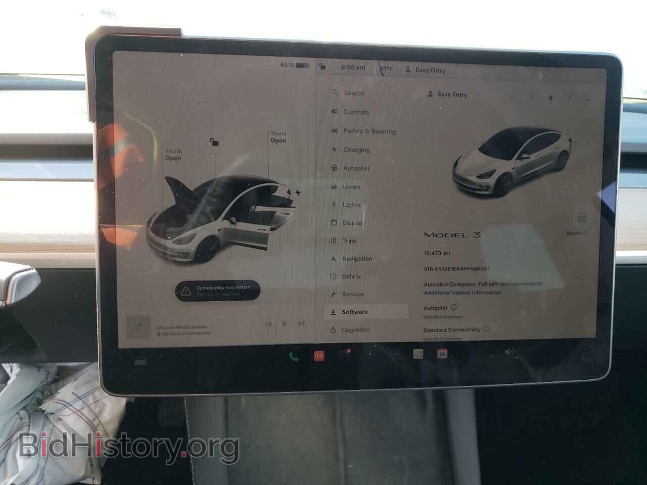 2023 TESLA MODEL 3 - VIN: 5YJ3E1EA4PF598207 - Photo 9