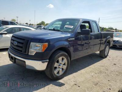 2012 Ford F-150 Super Cab, синий — VIN 1FTEX1CM1CKD46041, Copart