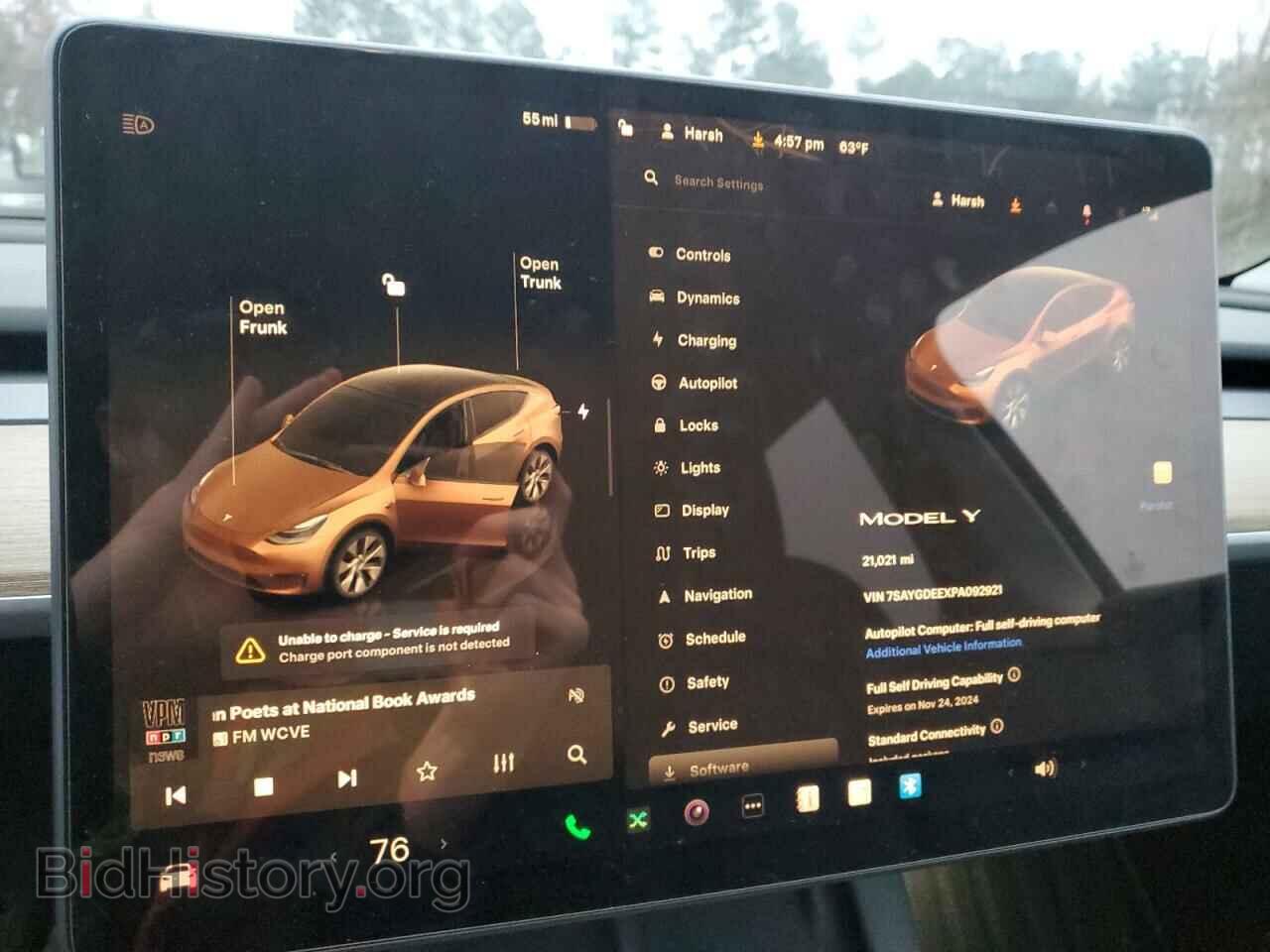 2023 TESLA MODEL Y - VIN: 7SAYGDEEXPA092921 - Photo 9