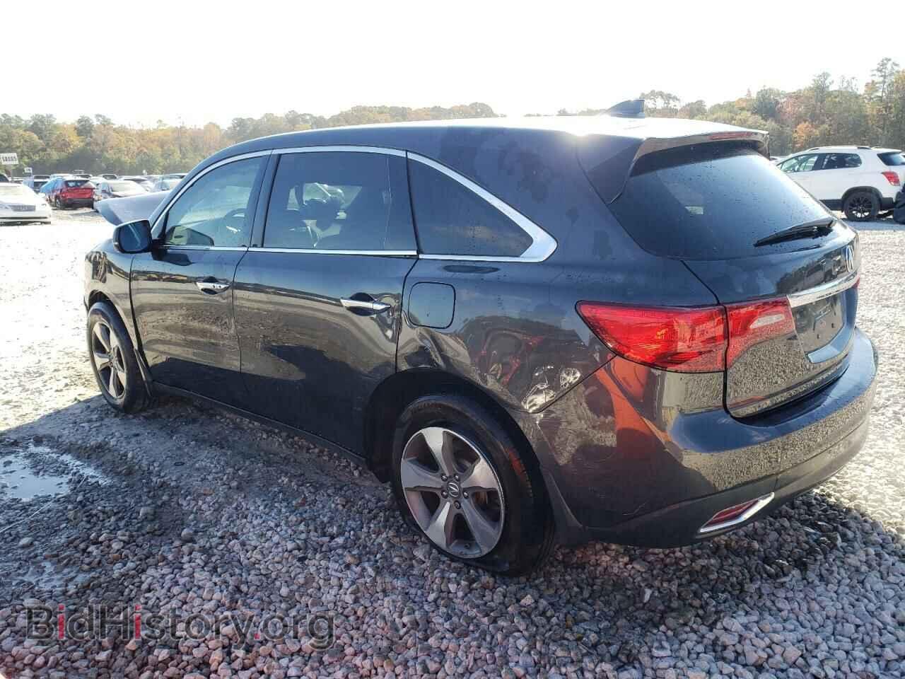 2016 ACURA MDX - VIN: 5FRYD4H23GB020161 - Фото 2