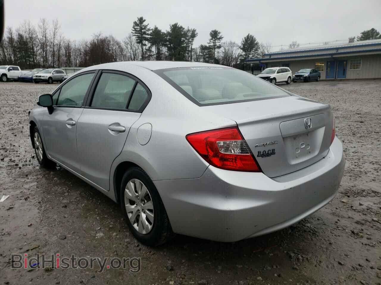 2012 HONDA CIVIC - VIN: 2HGFB2F59CH331793 - Фото 2