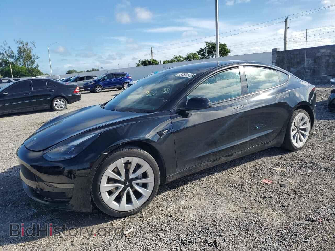 Photo 5YJ3E1EA2MF018092 - TESLA MODEL 3 2021