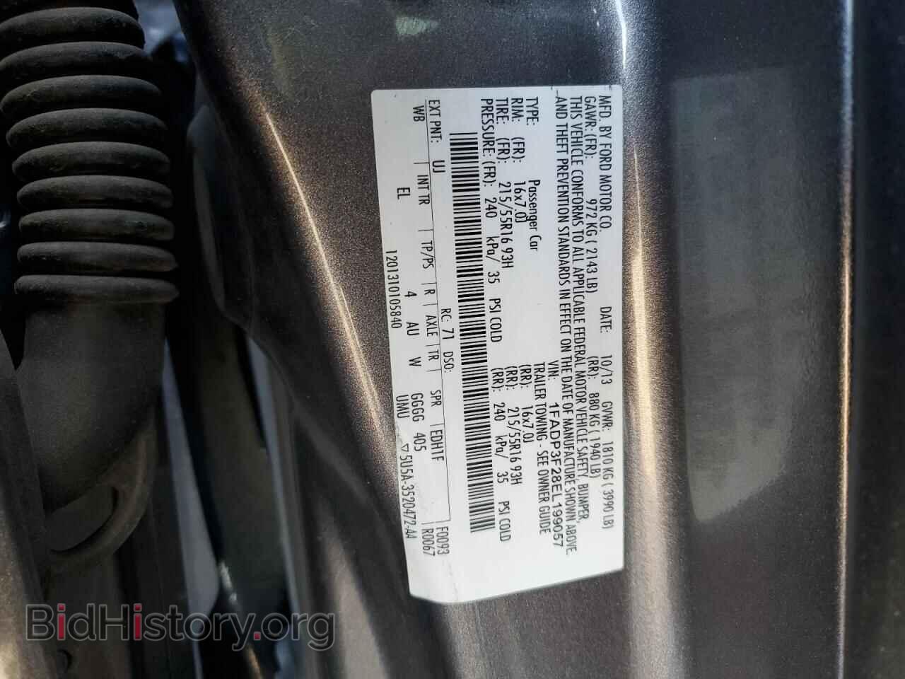 2014 FORD FOCUS - VIN: 1FADP3F28EL199057 - Photo 12
