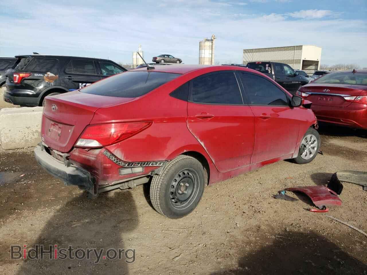 2015 HYUNDAI ACCENT - VIN: KMHCT4AE3FU821466 - Фото 3