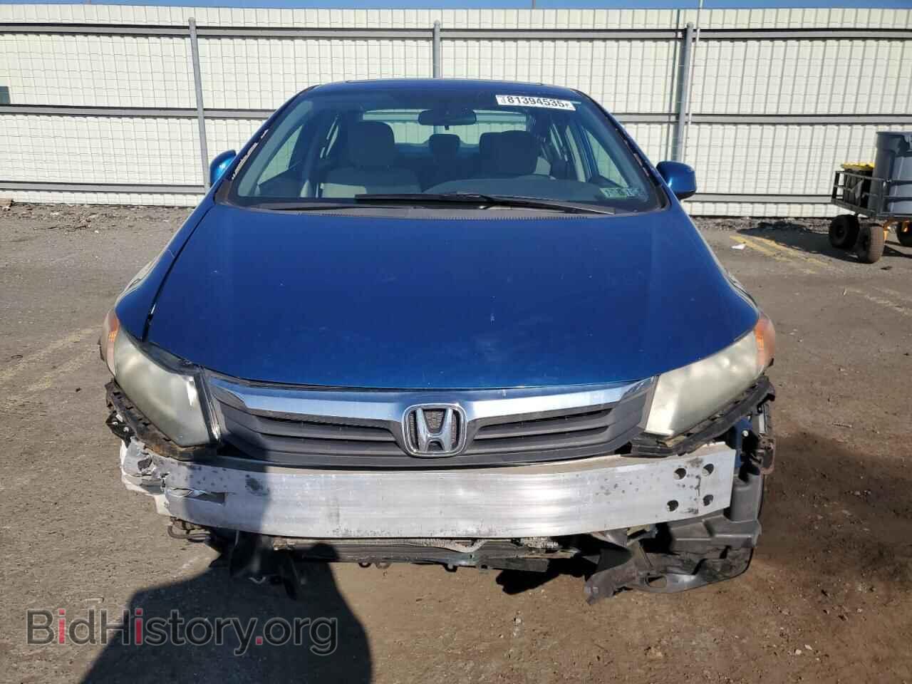 2012 HONDA CIVIC - VIN: 19XFB2F89CE318269 - Фото 5