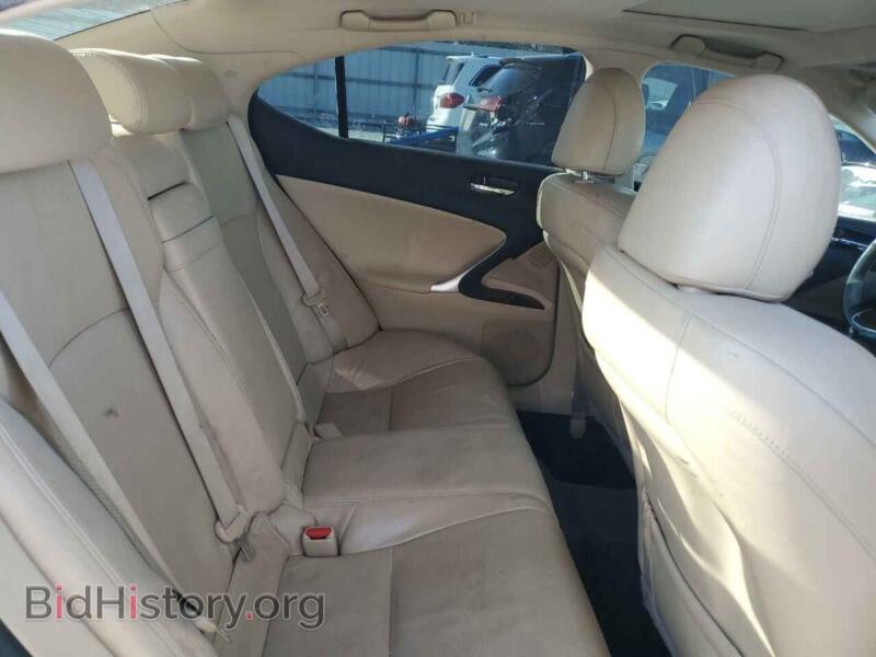 2008 Lexus IS (VIN JTHBK262582066808) — фото 10 из 12