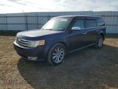 2011 Ford FLEX Limited, blue — VIN 2FMGK5DC8BBD08038, Copart