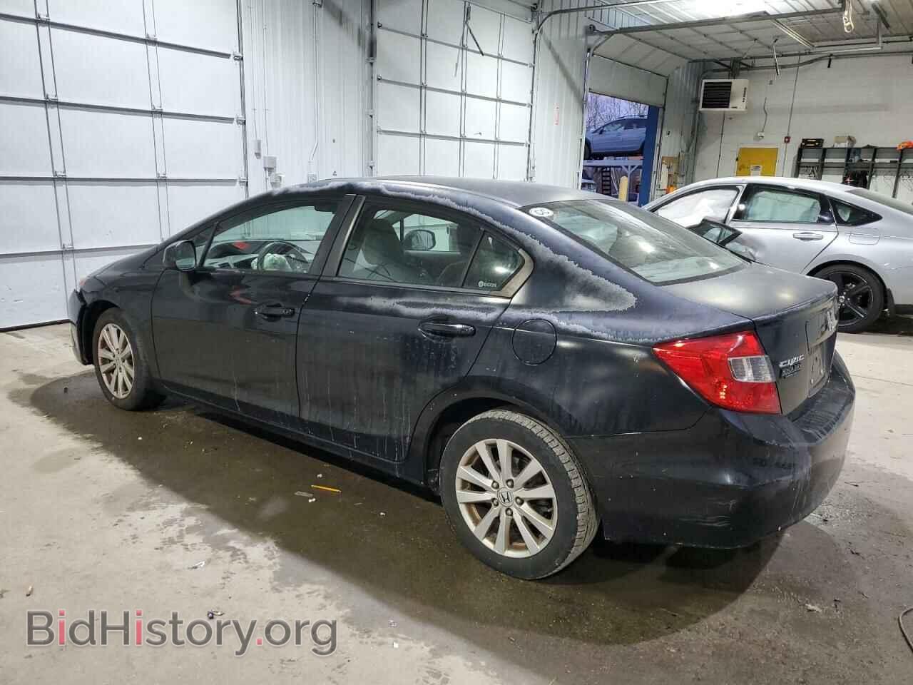 2012 HONDA CIVIC - VIN: 2HGFB2F80CH595642 - Фото 2