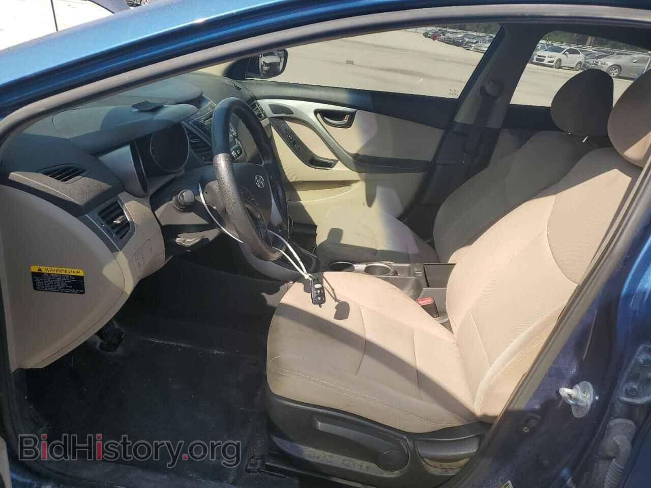 2014 HYUNDAI ELANTRA - VIN: KMHDH4AE1EU138203 - Фото 7