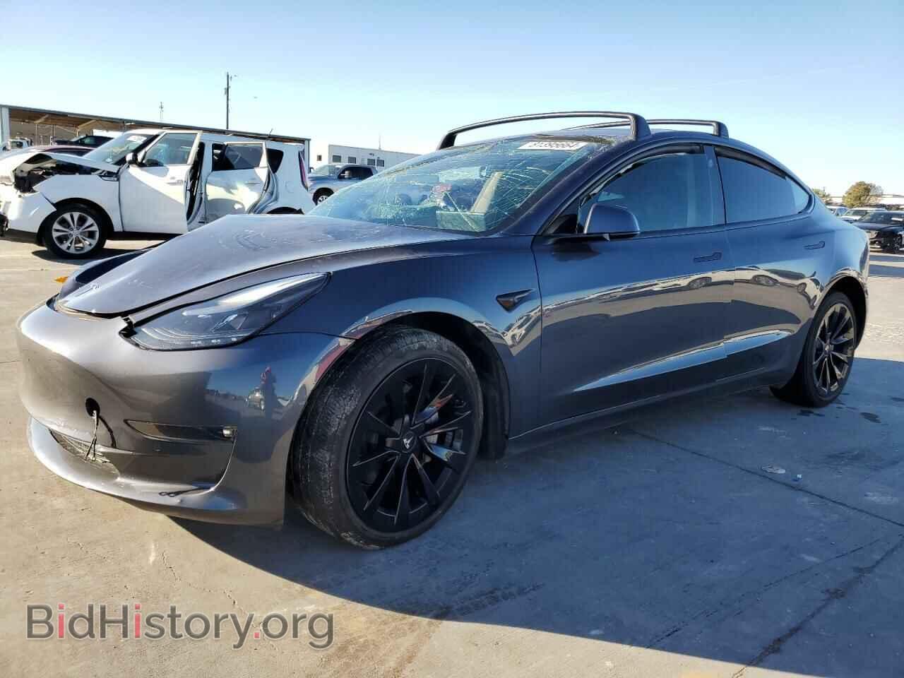 Photo 5YJ3E1EB1MF875805 - TESLA MODEL 3 2021