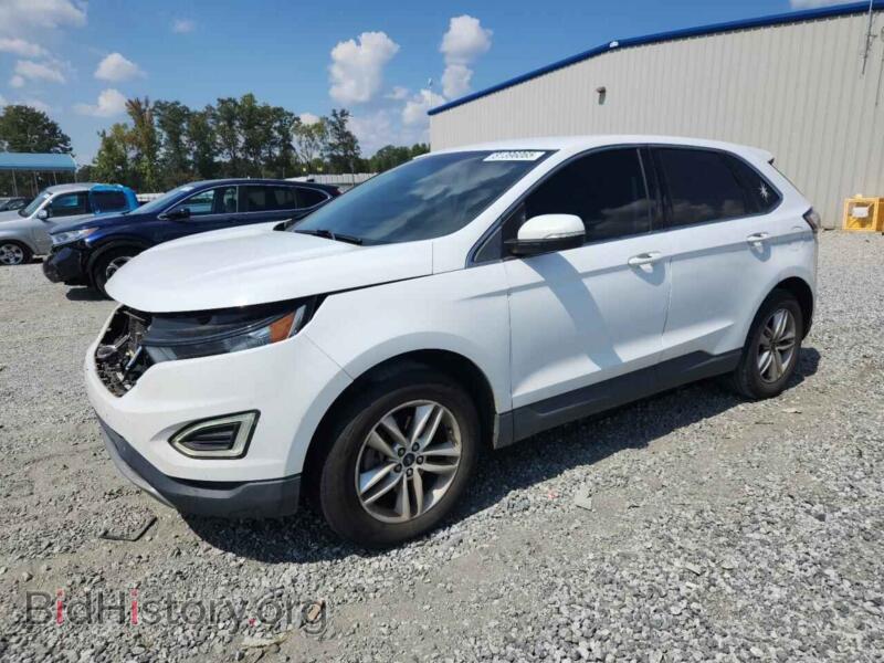 2015 Ford EDGE SEL (VIN 2FMTK3J88FBC27209) — photo 1 of 15, Copart, damage: front end