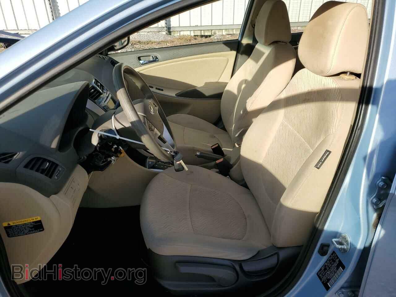 2014 HYUNDAI ACCENT - VIN: KMHCU4AE7EU738487 - Фото 7