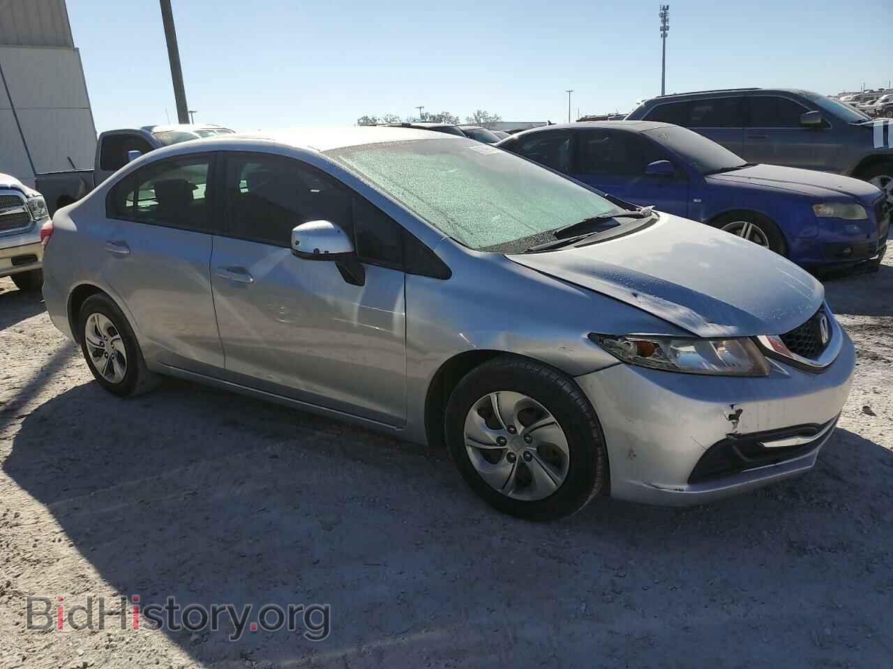 2013 HONDA CIVIC - VIN: 19XFB2F57DE054623 - Фото 4